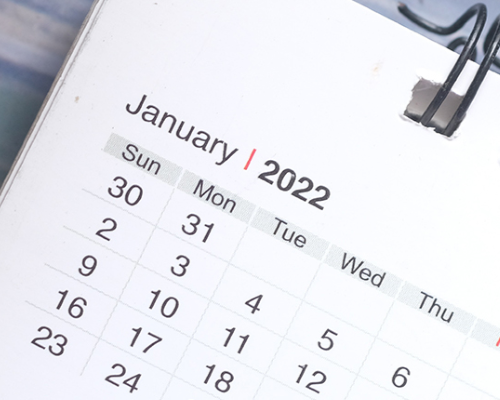 2022 calendar